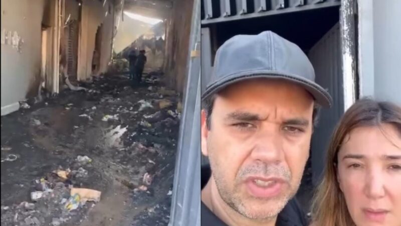Proprietário mostra destruição após incêndio atingir fábrica de pães em Cuiabá: “Muito difícil”