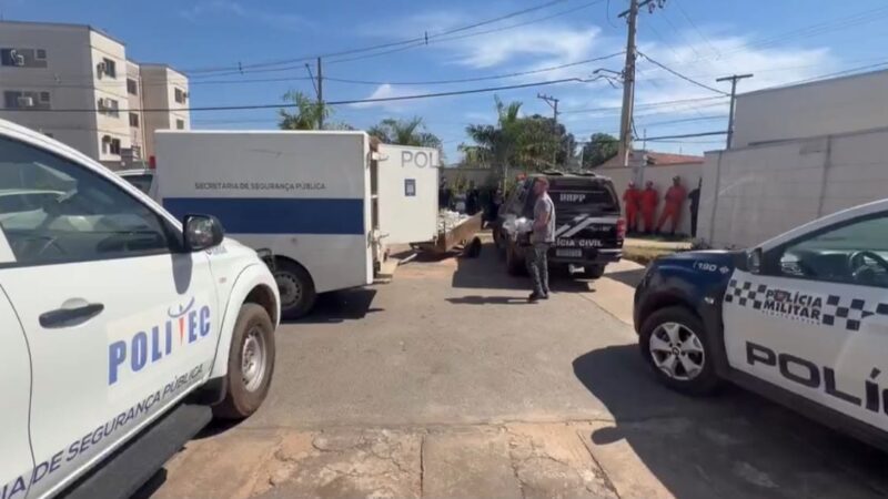 Bebê recém-nascido é encontrado morto em sacola na lixeira de condomínio em Várzea Grande