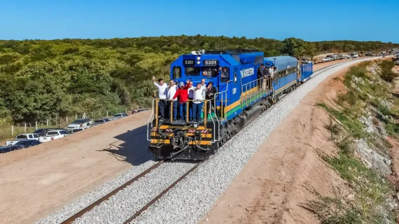 Ferrovia Transnordestina, entre CE e PI, atinge 82% de obra concluída