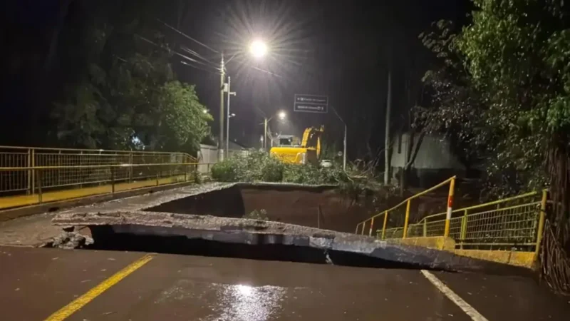 Chuvas deixam desabrigados e desalojados no Rio Grande do Sul