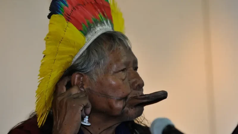 Cacique Raoni apresenta boa evolução clínica em UTI e vai para enfermaria