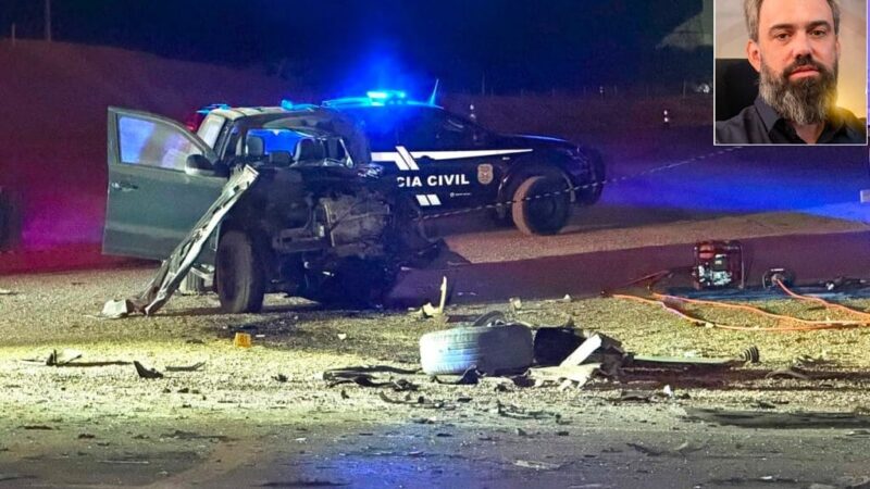 Empresário de mineração morre em colisão entre Amarok e duas carretas na rodovia BR-163