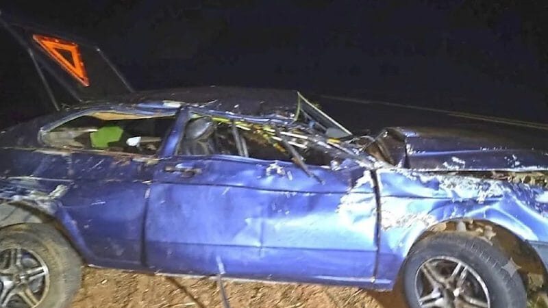 Grávida de oito meses morre em capotamento; marido é preso por dirigir bêbado e sem CNH