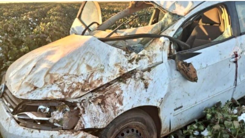 Homem capota veículo e abandona companheira morta em estrada de Mato Grosso