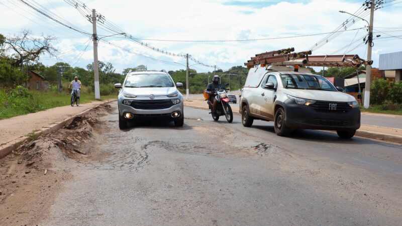 Várzea Grande fará intervenção em avenida e notifica empresa responsável pela obra