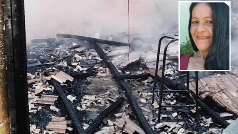 Mulher morre após sofrer queimaduras em 90% do corpo durante incêndio em MT