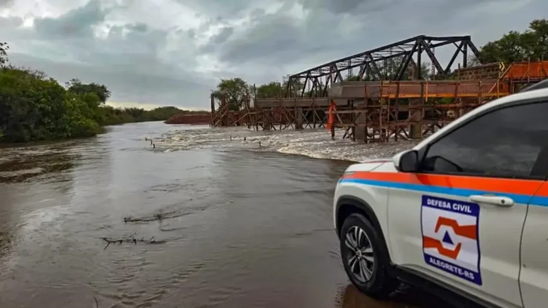 Rio Grande do Sul tem 206 cidades afetadas por fortes chuvas