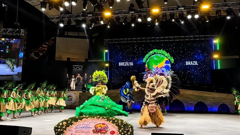 Grupo Flor Ribeirinha conquista pentacampeonato mundial de folclore em festival na Turquia