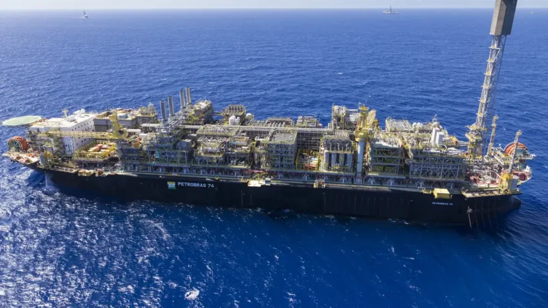 Campo de Búzios, da Petrobras, bate recordes de exportação de gás