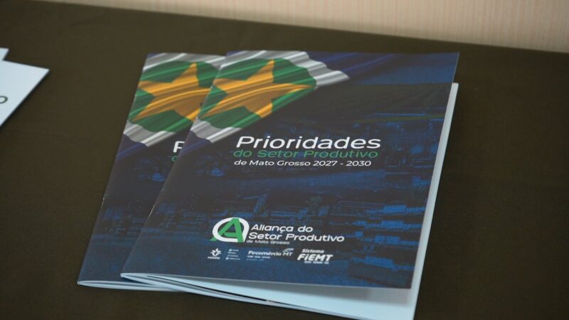 Aliança do Setor Produtivo de Mato Grosso entrega carta com prioridades a candidatos ao governo
