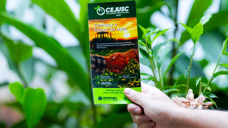Mato Grosso tem primeiro Cejusc do país especializado em conflitos do agronegócio