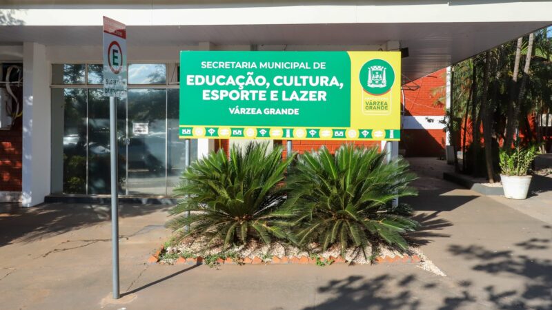 Rede municipal de Várzea Grande terá feriado prolongado e retomará aulas na terça-feira