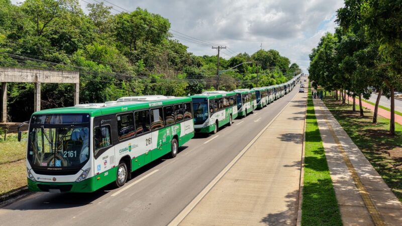Com frota total, Cuiabá garante transporte gratuito aos eleitores durante este domingo
