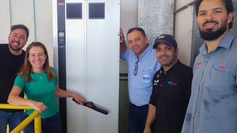 DAE-VG instala novo inversor de frequência para reduzir gastos com energia